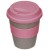 Стакан с силиконовой крышкой Cafe, dust pink