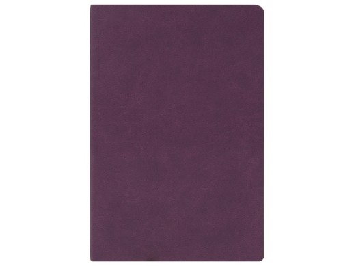 Ежедневник А5 недатированный Megapolis Velvet Flex, фиолетовый