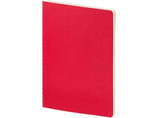 Бизнес-тетрадь А5 Megapolis Loft Flex 60 л., линейка, красный с нанесением логотипа с нанесением логотипа