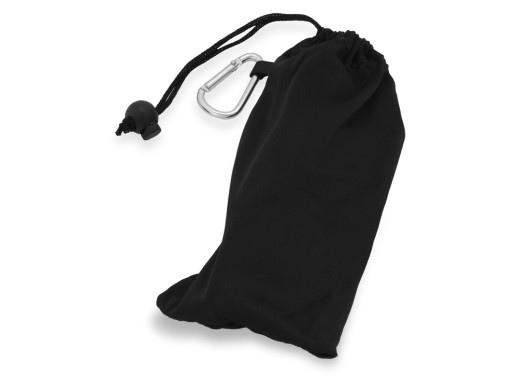 Очки в чехле Шеффилд, черный с нанесением логотипа с нанесением логотипа