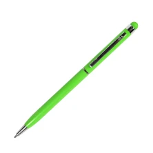 TOUCHWRITER, ручка шариковая со стилусом для сенсорных экранов, светло-зеленый/хром, металл -  1102/16
