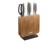 Набор кухонных ножей с блоком, NADOBA, серия VERA