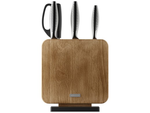 Набор кухонных ножей с блоком, NADOBA, серия VERA