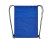 Сумка-холодильник Oriole на шнуровке на 12 банок, синий с нанесением логотипа с нанесением логотипа