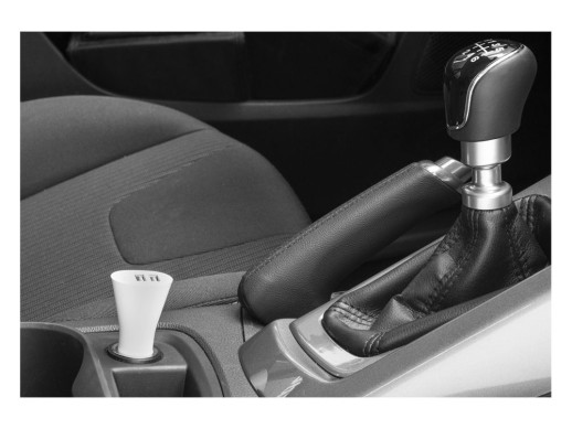 Адаптер автомобильный Pole, белый