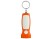 Брелок-фонарик Каяма, оранжевый/белый