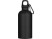 Oregon одностенная бутылка для воды с карабином, изготовленная из нержавеющей стали, сертифицированной по стандарту RCS, объемом 400 мл - Черный