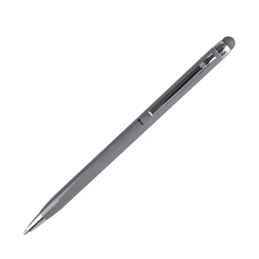 TOUCHWRITER, ручка шариковая со стилусом для сенсорных экранов, серый/хром, металл   1102/30
