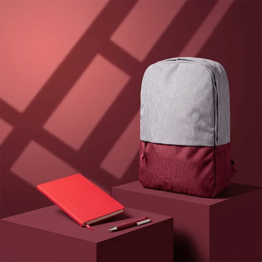 Подарочный набор READYPACK: рюкзак, ручка, блокнот, красный   39496/08
