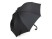 Зонт трость мужской TORBER, полуавтомат, черный, каркас файбергласс, эпонж, пластиковая ручка, диаметр 120 см