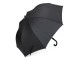 Зонт трость мужской TORBER, полуавтомат, черный, каркас файбергласс, эпонж, пластиковая ручка, диаметр 120 см