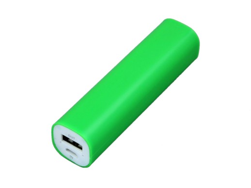 PB030 Универсальное зарядное устройство power bank прямоугольной формы. 2200MAH. Зеленый