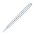 Ручка шариковая Pierre Cardin коллекция МОДЕРН | MODERN. Корпус - латунь. Клип - сталь. Отделка и детали дизайна - латунь. Покрытие - лак. Цвет - серебристый. Упаковка B-2