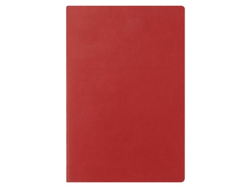 Ежедневник А5 недатированный Megapolis Velvet Flex, красный