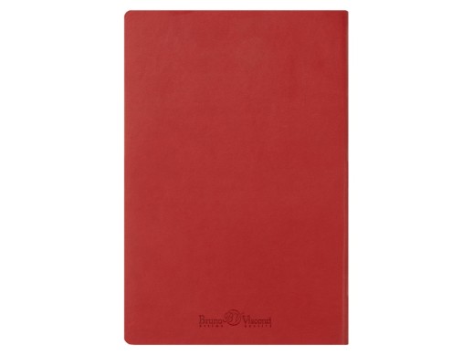 Ежедневник А5 недатированный Megapolis Velvet Flex, красный