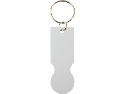 Rhea брелок в виде корзины для покупок, серебряный