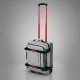 Сумка на колесах TORBER РИТМ, серый, полиэстер 900D с PU покрытием, 49 x 35,5 x 26 см, 35 л