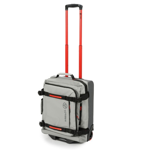 Сумка на колесах TORBER РИТМ, серый, полиэстер 900D с PU покрытием, 49 x 35,5 x 26 см, 35 л с нанесением логотипа с нанесением логотипа