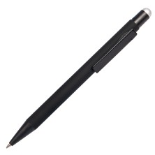 Ручка шариковая FACTOR BLACK со стилусом ,   40394/35/49