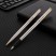 Набор Pierre Cardin коллекция ПАРА (PEN&PEN) : ручка шариковая + роллер, корпус - латунь. Отделка - стальное матовое покрытие. Детали дизайна - позолота. Цвет - стальной.