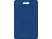 Бейдж с рулеткой-карабин Favor, синий