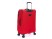 Чемодан TORBER БРОСНО, красный, нейлон 600D, 43,5 х 26 х 68 см, 56 л с нанесением логотипа с нанесением логотипа