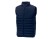 Мужской утепленный жилет Pallas из переработанных материалов по стандарту GRS - Темно - синий с нанесением логотипа с нанесением логотипа