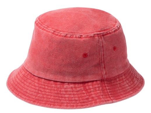 Панама DEREK, темно- красный с нанесением логотипа с нанесением логотипа