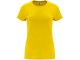 Футболка Capri женская, желтый с нанесением логотипа с нанесением логотипа