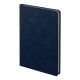 Ежедневник недатированный Muse, темно-синий, А5, с темно-серой декоративной полосой, блок в линейку -,   24745/26/29