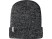 Rigi светоотражающая шапка, черный с нанесением логотипа с нанесением логотипа