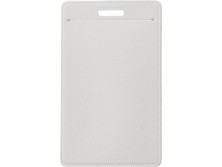 Бейдж с рулеткой-карабин Favor, белый