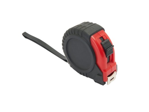 Рулетка PICK 5м, красный (Р) с нанесением логотипа с нанесением логотипа