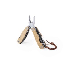 Мультитул FOLNAX, бамбук/нержавеющая сталь 346805