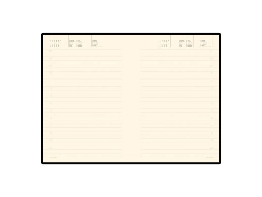 Ежедневник А5 недатированный Trend, зеленый с нанесением логотипа с нанесением логотипа