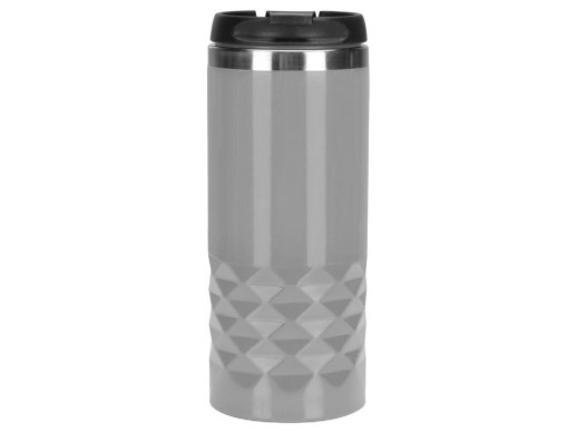Термокружка Lemnos 350 мл, серый с нанесением логотипа с нанесением логотипа