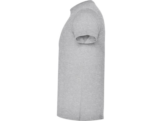 Футболка Atomic мужская, серый меланж с нанесением логотипа с нанесением логотипа