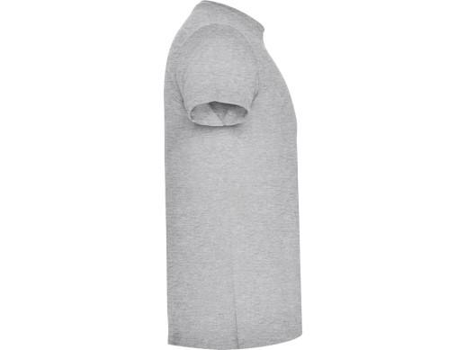 Футболка Atomic мужская, серый меланж с нанесением логотипа с нанесением логотипа