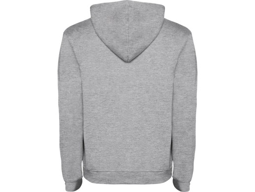 Толстовка с капюшоном Urban мужская, серый меланж/черный