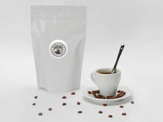 Кофе в зернах Английская карамель, 150 г с нанесением логотипа с нанесением логотипа