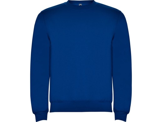 Свитшот с начесом Clasica унисекс, королевский синий