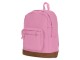 Рюкзак Shammy с эко-замшей для ноутбука 15, пыльно-розовый с нанесением логотипа с нанесением логотипа