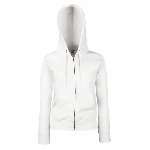 Толстовка женская Lady-Fit Hooded Sweat Jacket   629240.30 с нанесением логотипа с нанесением логотипа