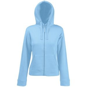 Толстовка женская Lady-Fit Hooded Sweat Jacket   629240.30 с нанесением логотипа с нанесением логотипа