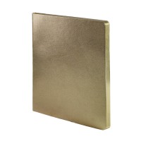 Бизнес-блокнот AURI, формат А5, золотистый, блок в линейку   21244/49