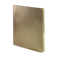 Бизнес-блокнот AURI, формат А5, золотистый, блок в линейку   21244/49