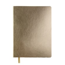 Бизнес-блокнот AURI, формат А5, золотистый, блок в линейку   21244/49