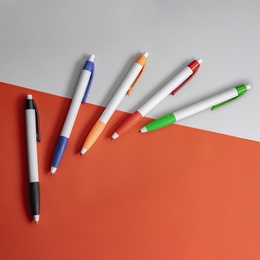 Ручка шариковая N9 с грипом ,   22809/01/35 с нанесением логотипа с нанесением логотипа