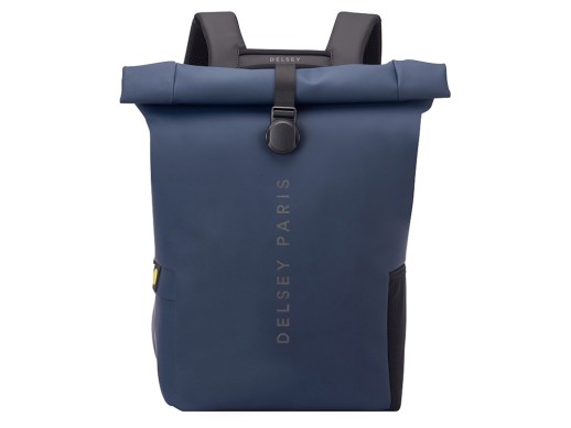Рюкзак DELSEY, TURENNE SOFT, 26л, темно-синий с нанесением логотипа с нанесением логотипа