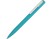 Ручка шариковая пластиковая Bon с покрытием soft touch, бирюзовый